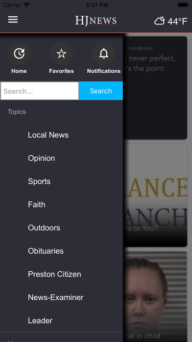 Screenshot #1 pour The Herald Journal