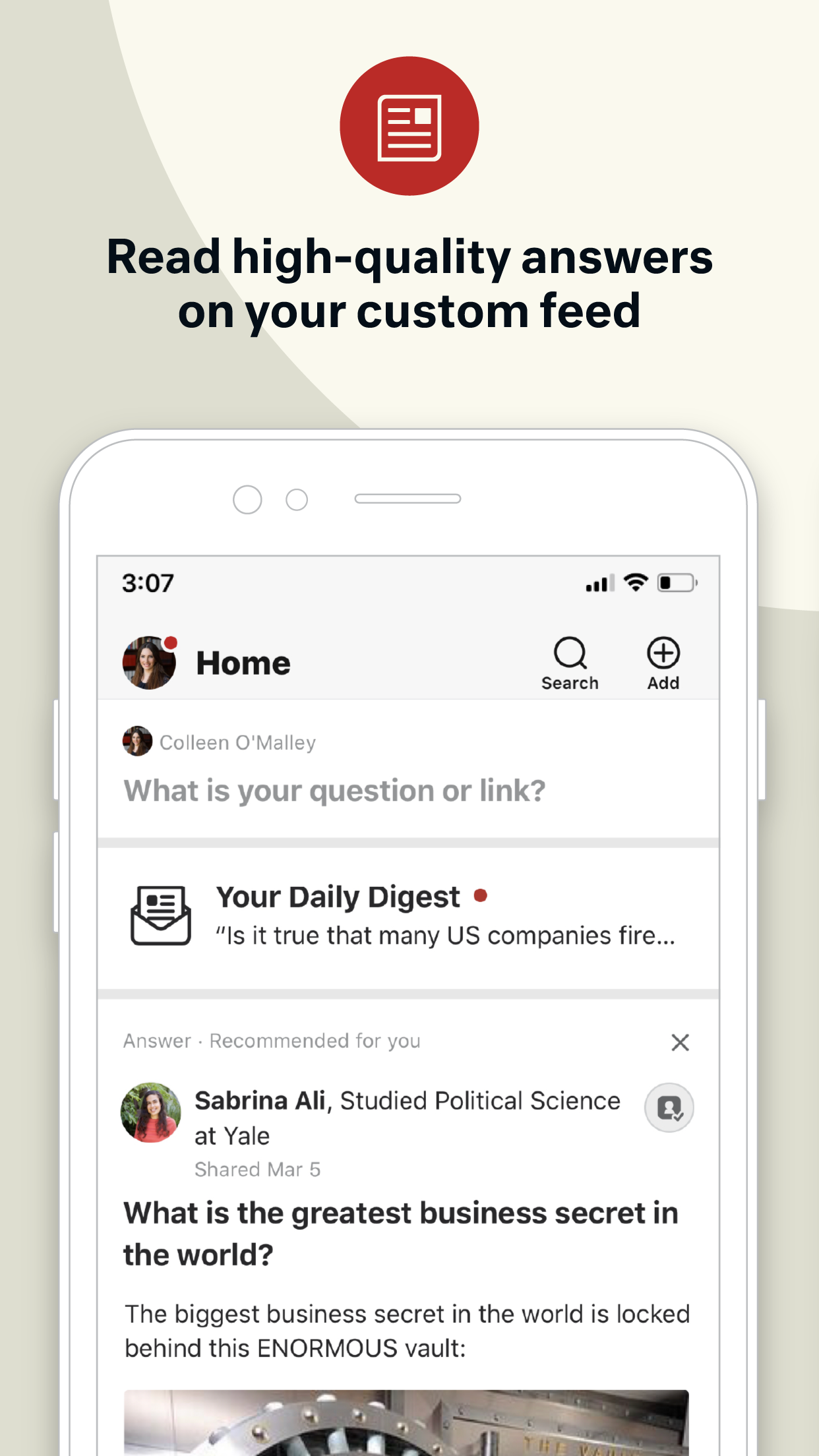 Quora screenshot 1