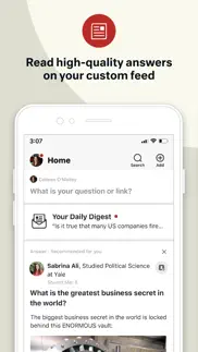 quora iphone screenshot 1
