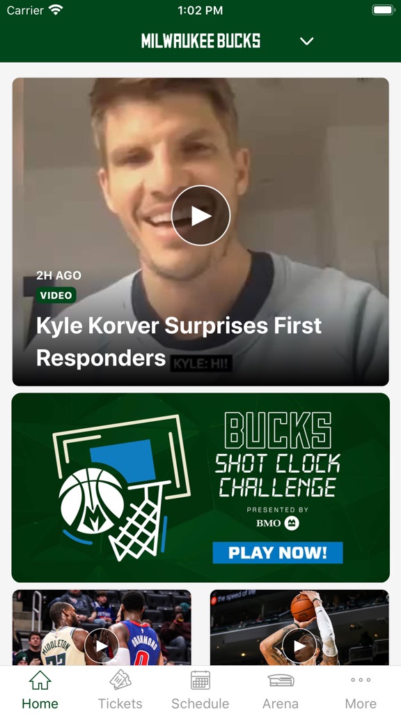 【图】Bucks & Fiserv Forum App(截图1)