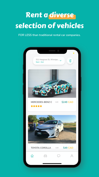 Rent Your Ride - Car Rental Screenshot