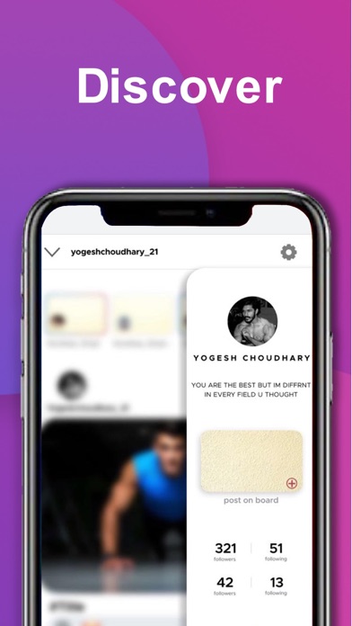 Pucapp iPhone screenshot 1 - Social Networking app
