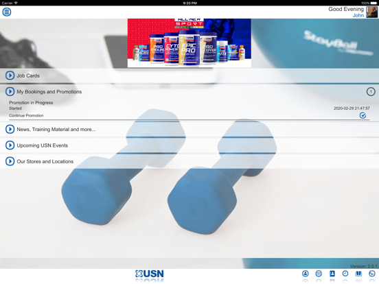 Screenshot #4 pour USN Promoter App