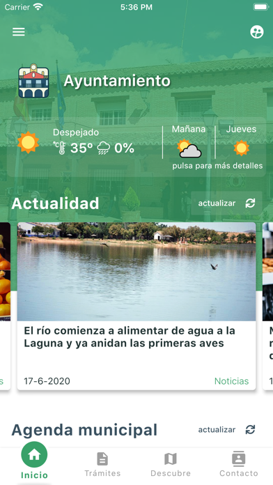 AyMo - Tu ayuntamiento móvil Screenshot