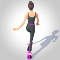 Perfect Heels 3D - Roof Runner