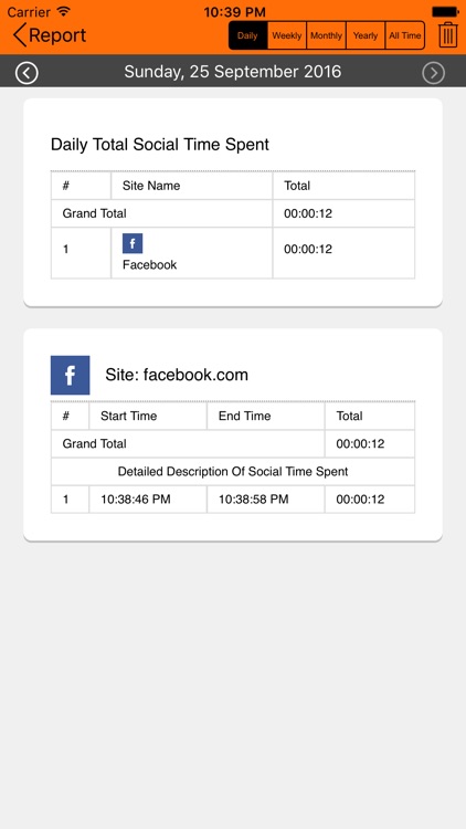 Timer for Facebook screenshot-3
