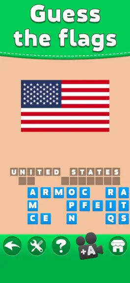 Game screenshot Flags Quiz - Word Puzzle Game mod apk