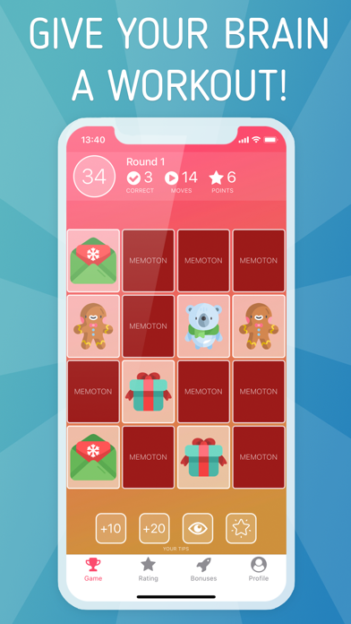 Screenshot #2 pour Memoton - Train your brain