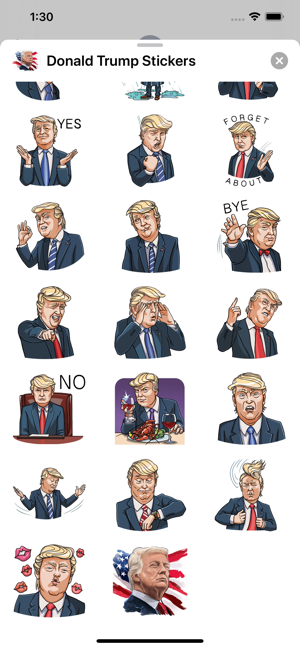 Donald Trump Stickers Pack(圖3)-速報App
