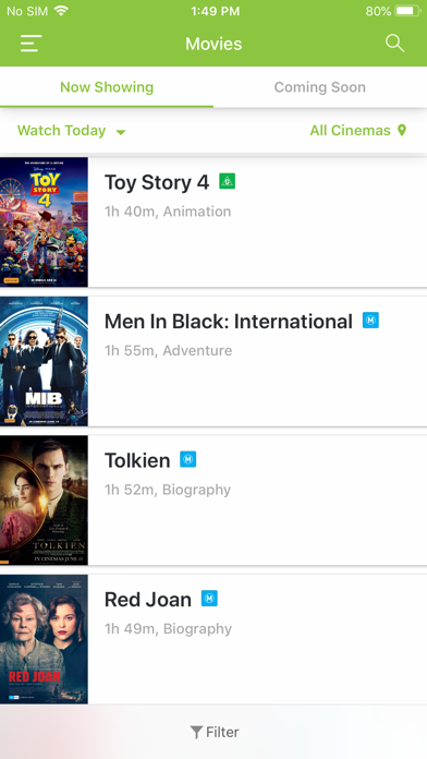 Limelight Cinemas Screenshot