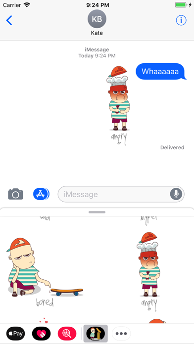 Screenshot #2 pour Skaterboy Sticker