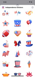 4th of July Stickers ⋆ screenshot #3 for iPhone