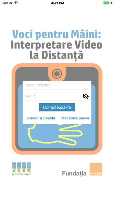 Voci pentru Mâini app screenshot