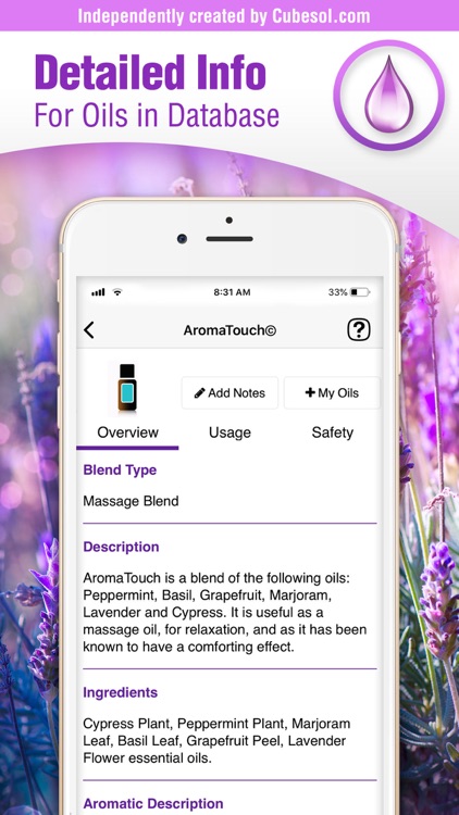 Essential Oils Guide: doTERRA