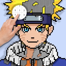 ANIME Color by Number Book