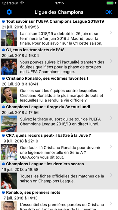 Screenshot #2 pour Football News & Résultats Live