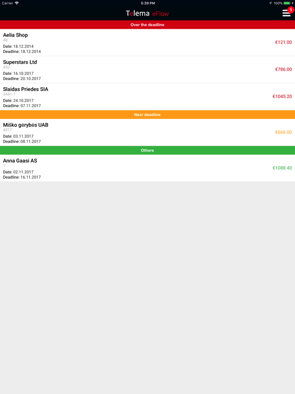Screenshot #4 pour Telema eFlow