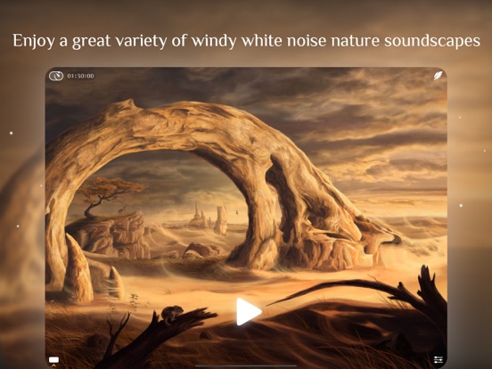 Windy White Noise Sleep Sounds iPad app afbeelding 3