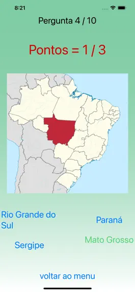 Game screenshot Estados do Brasil - Jogo apk