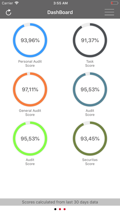 Securitas Customer Portal Screenshot