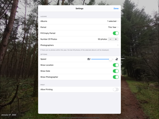 SlideStream iPad screenshot 4 - Photo & Video app