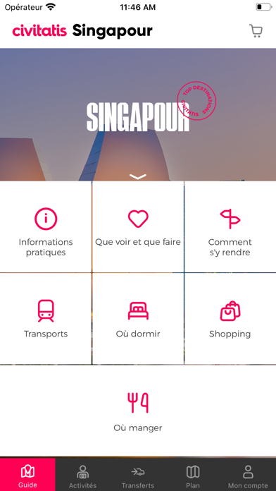 Screenshot #2 pour Guide de Singapur Civitatis