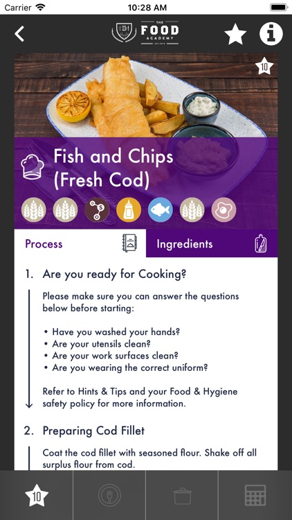 Food Academy Skills