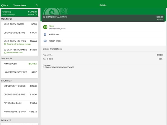 ohcuGO iPad screenshot 3 - Finance app