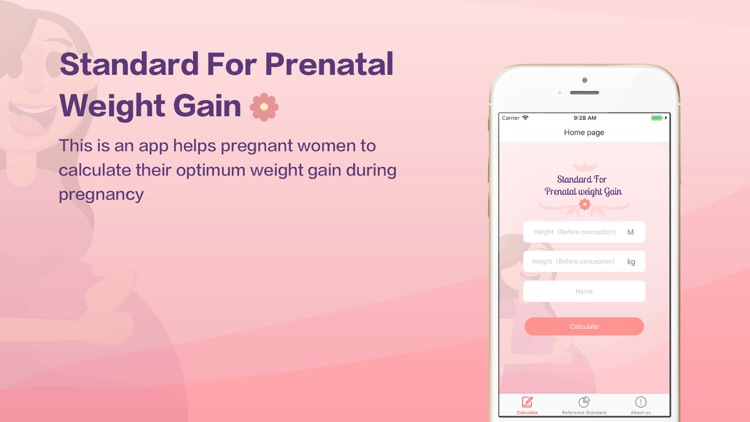 Gravida Weight Gain Standard