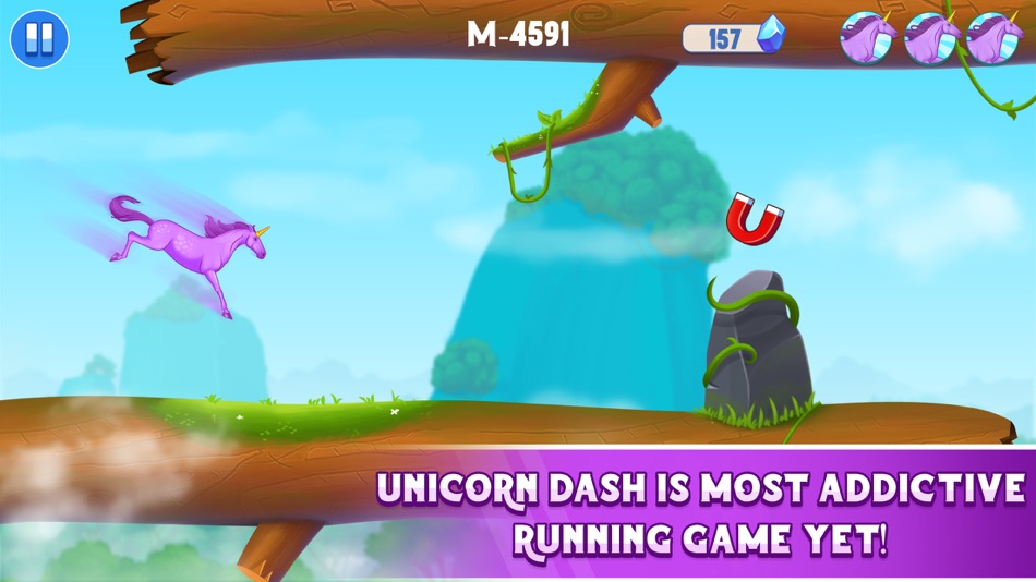#5. Unicorn Dash - Infinity Run (iOS) 由: Payal Lakhani