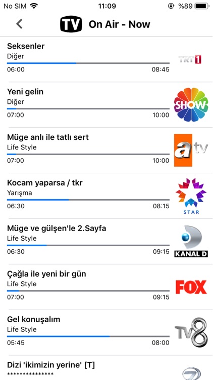 Turkey Tv Schedule Guide By Ghery Gunawan