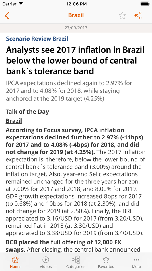 #2. Itaú Macro (iOS) بواسطة: Itaú Unibanco S.A.