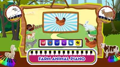 Baby Piano Animal Sounds Games Screenshot