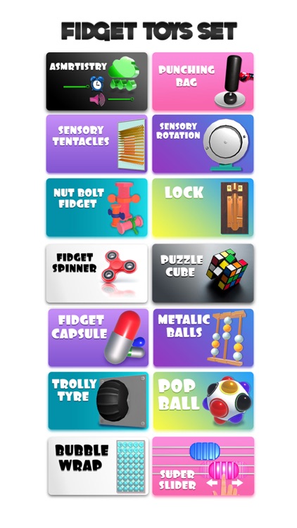 Sensory Fidget Toys No Anxiety