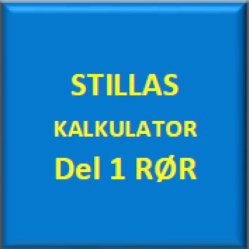 Stillas kalkulator Del 1 Rør