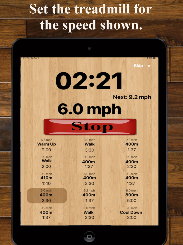 Treadmill Trainer Workouts