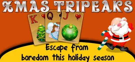 Xmas TriPeaks Card Solitaire