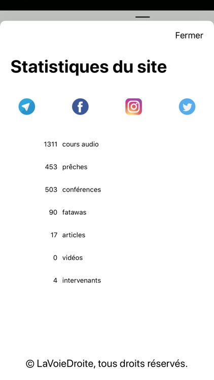 La Voie Droite - Cours Audio screenshot-6