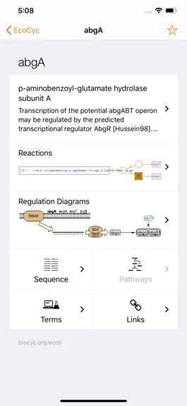 Game screenshot BioCyc Pathway/Genome DBs mod apk