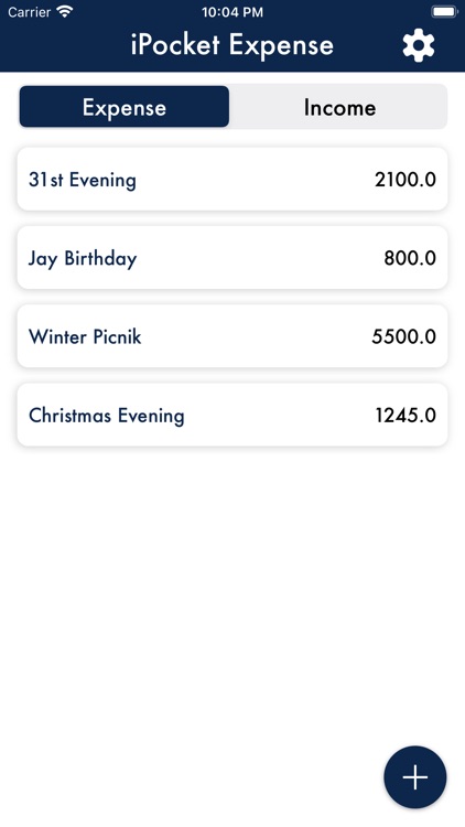iPocket Expense Tracker