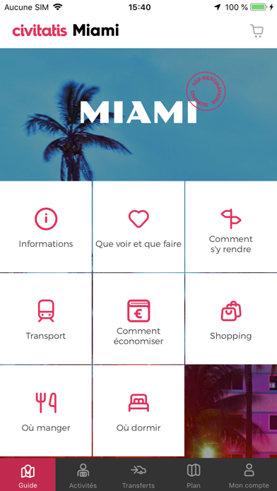 Screenshot #2 pour Guide de Miami de Civitatis