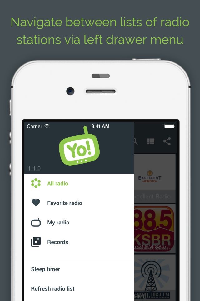 Online Radio Yo!Tuner screenshot 4