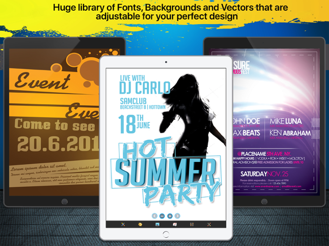 ‎Flyer & Invitation Creator Screenshot