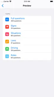 dmv driving written tests iphone screenshot 3
