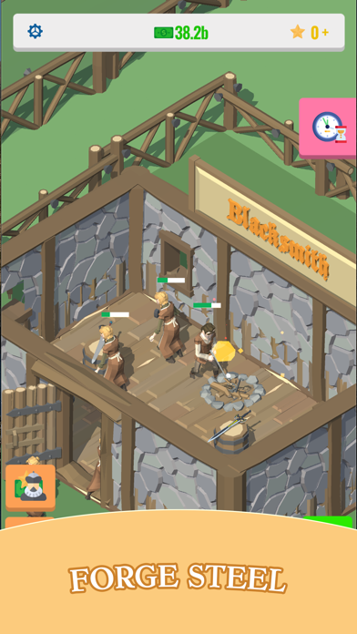 Idle Medieval Village: 3Dゲームのおすすめ画像1