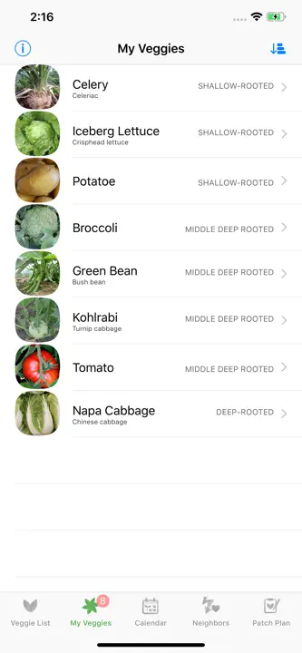 Veggie Garden Planner : capture d’écran 6 sur 7