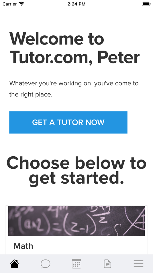 #1. Tutor.com To Go (iOS) 由: Tutor.com