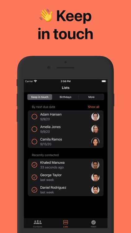 Contacts Address Book: Amicu