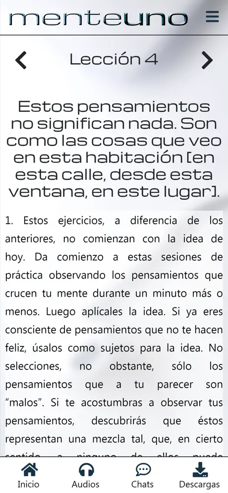 Mente Uno