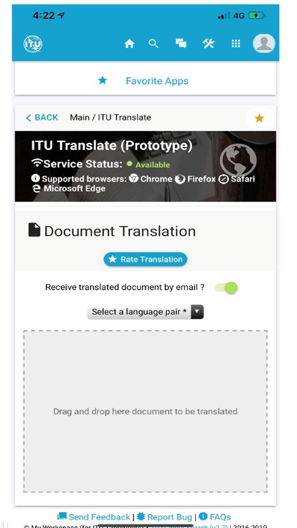ITU-T MyWorkspace screenshot-5